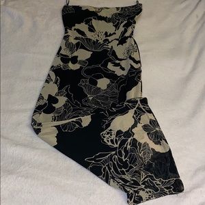 **SALE** Midi floral tube top dress